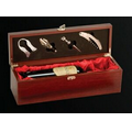 Wine Burl Box w/ Wine Tool Kit